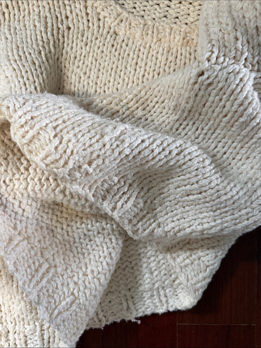 Unsubscribed Hand Knit Sweater - Picture 4 of 4